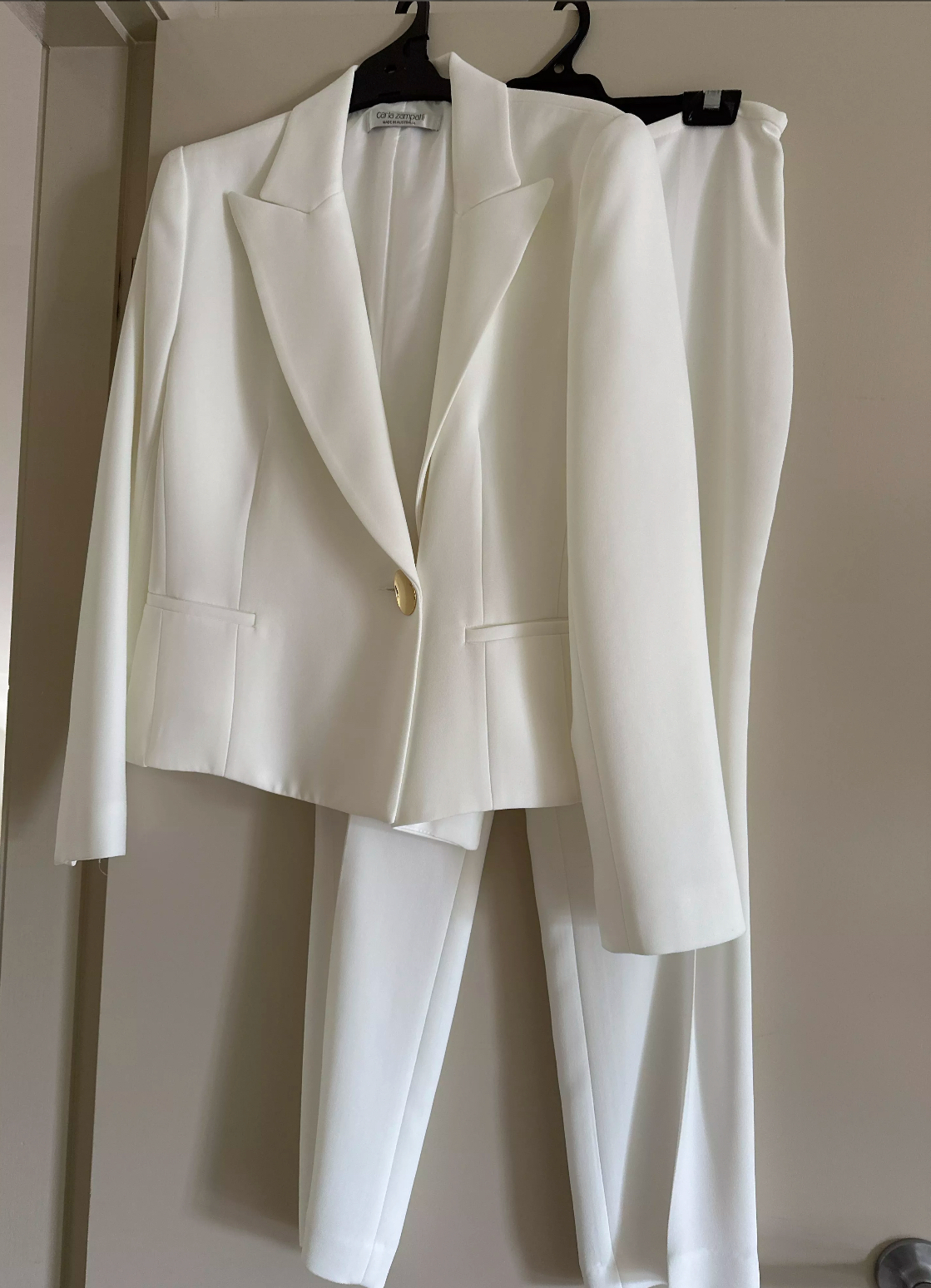 Iconic Gold Button Suit