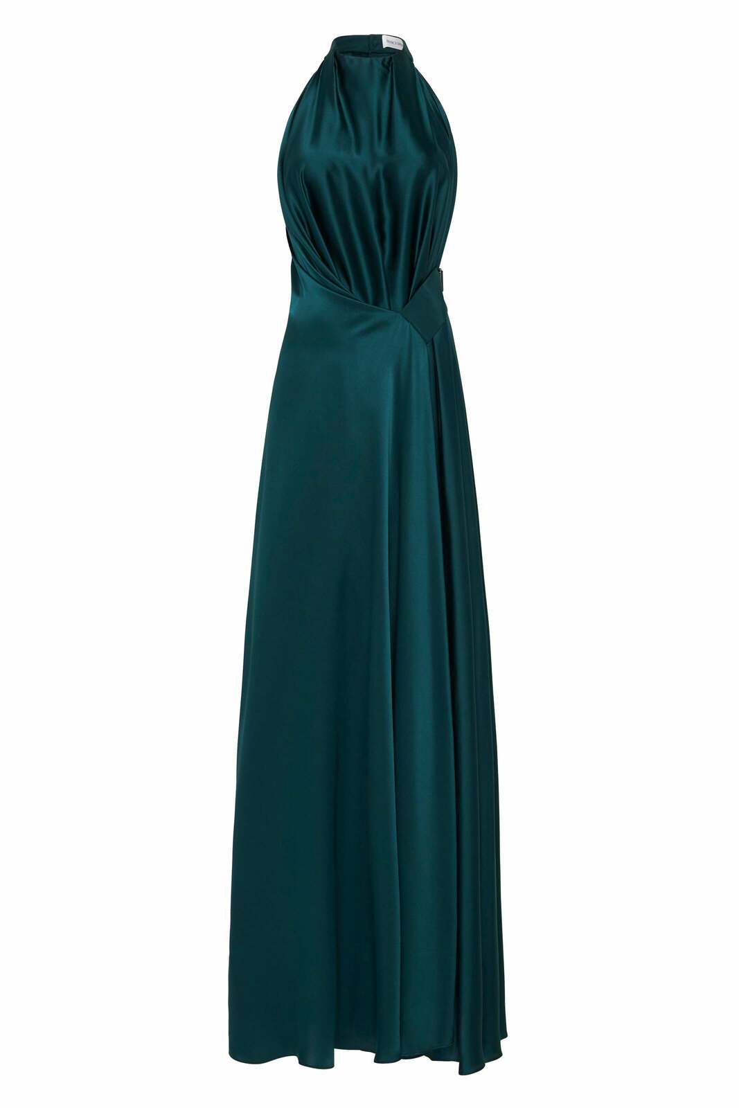 PETROL SILK ISABELLA GOWN