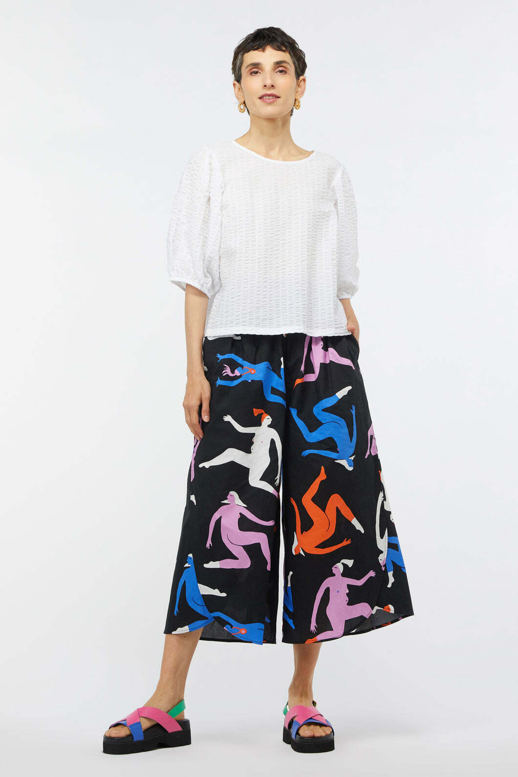 Willow Seersucker Top