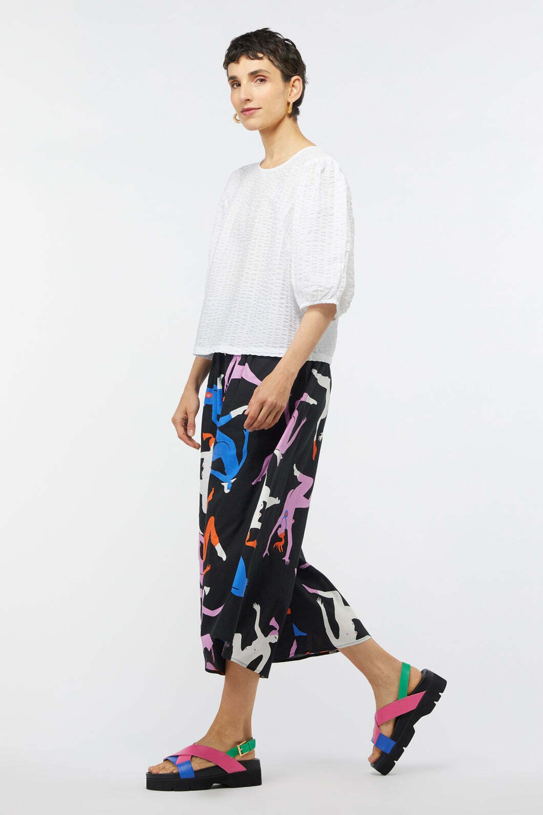 Willow Seersucker Top
