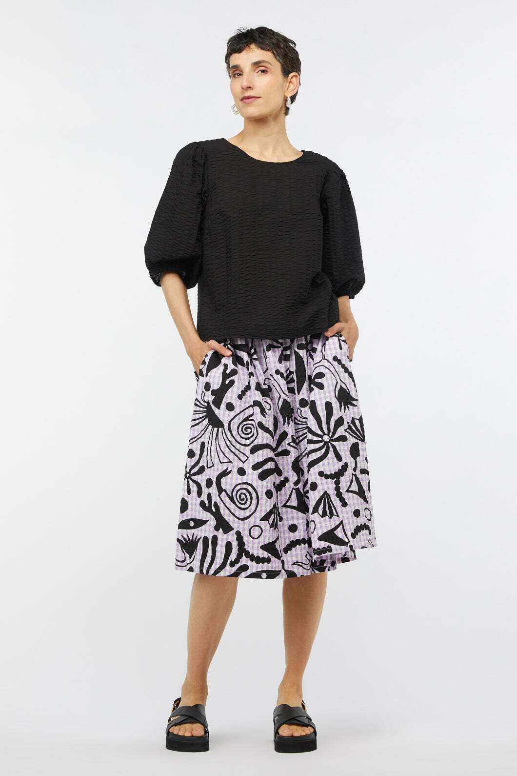 Willow Seersucker Top