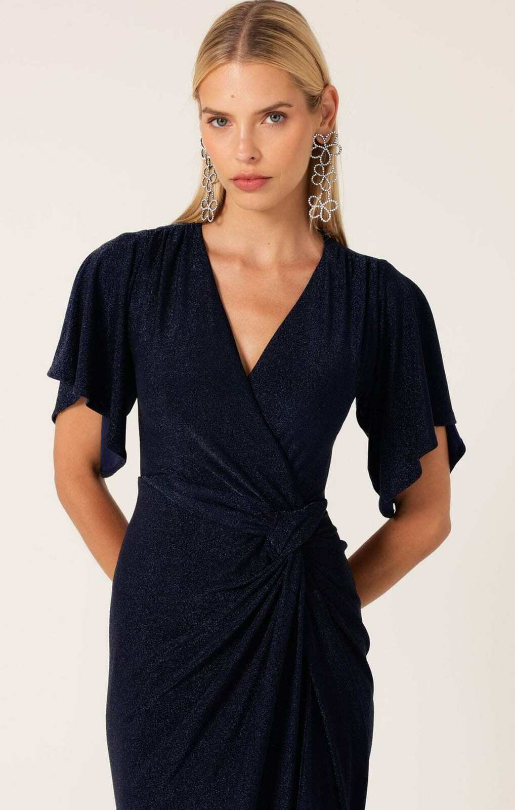 THE EMPORIUM MAXI DRESS IN NAVY