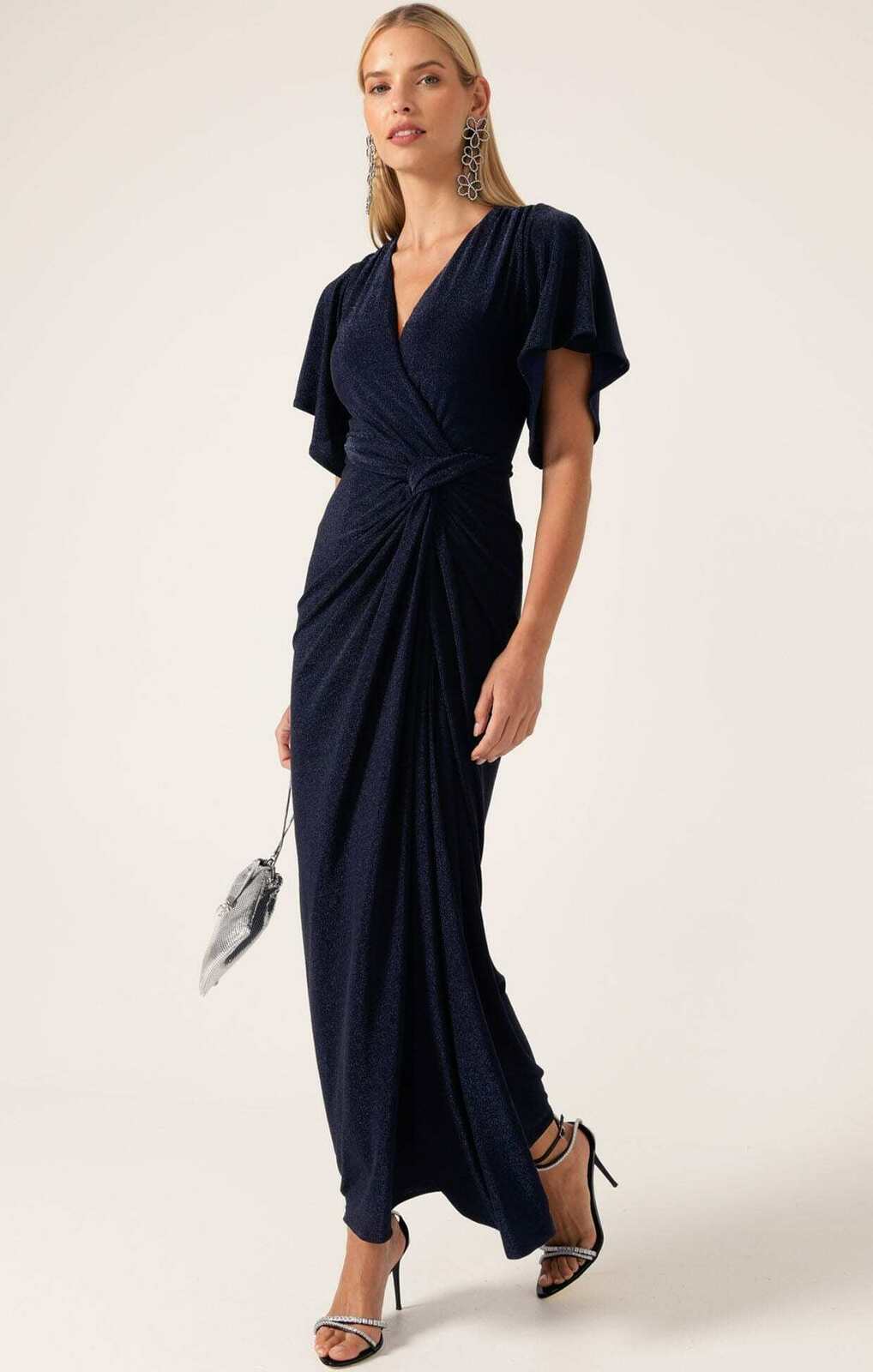 THE EMPORIUM MAXI DRESS IN NAVY