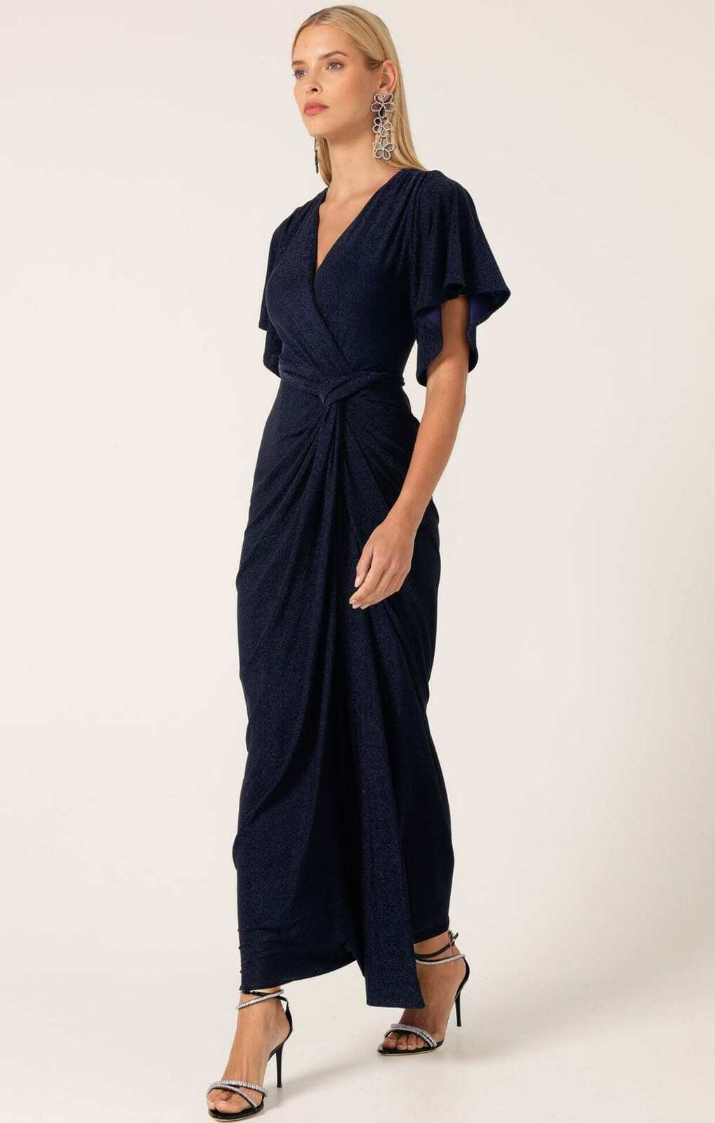 THE EMPORIUM MAXI DRESS IN NAVY