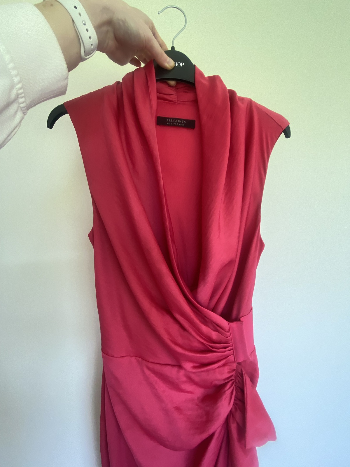 Cancity Dress Hot Pink UK8