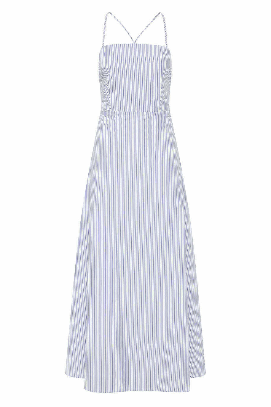 LORI DRESS - BLUE STRIPE