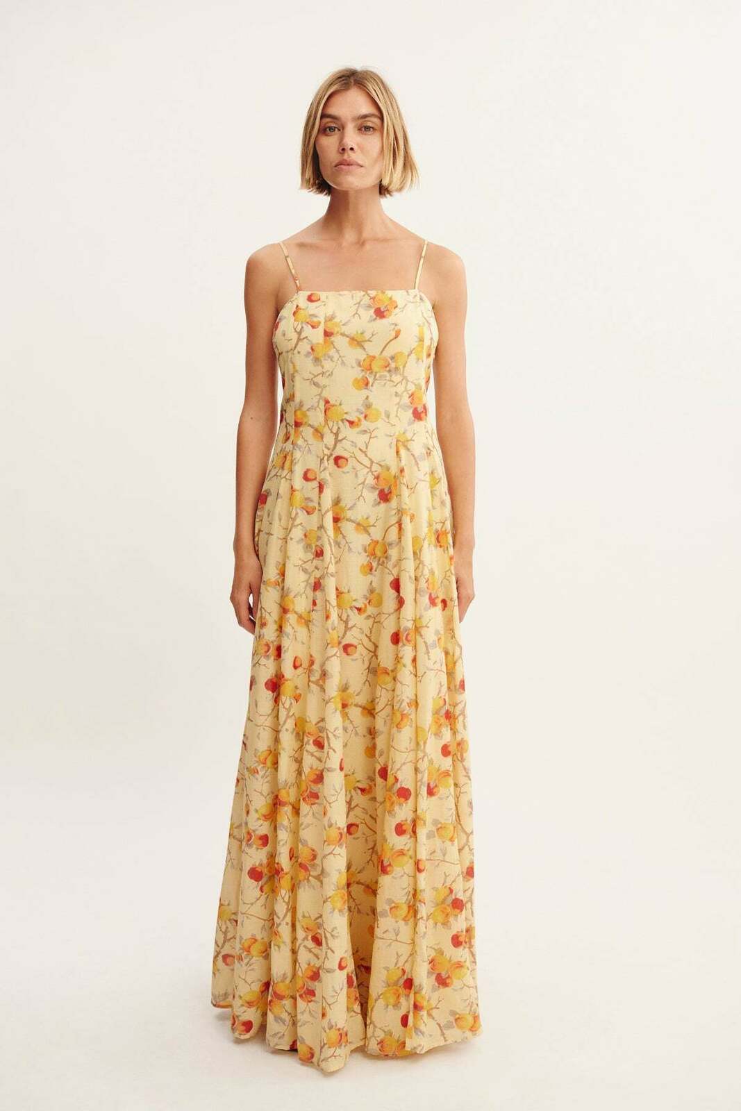 PALOMA MAXI DRESS - CITRUS FLORAL