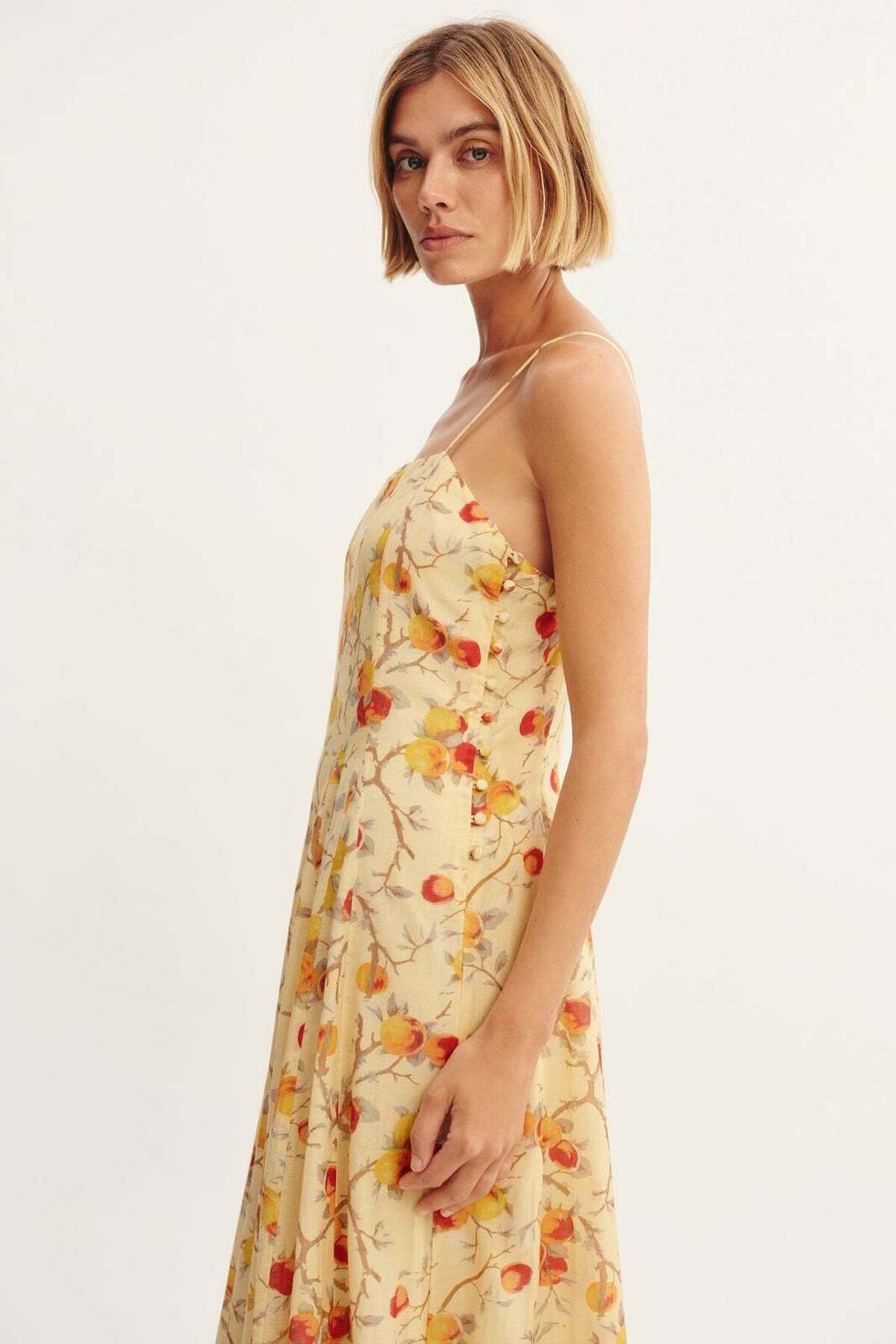PALOMA MAXI DRESS - CITRUS FLORAL