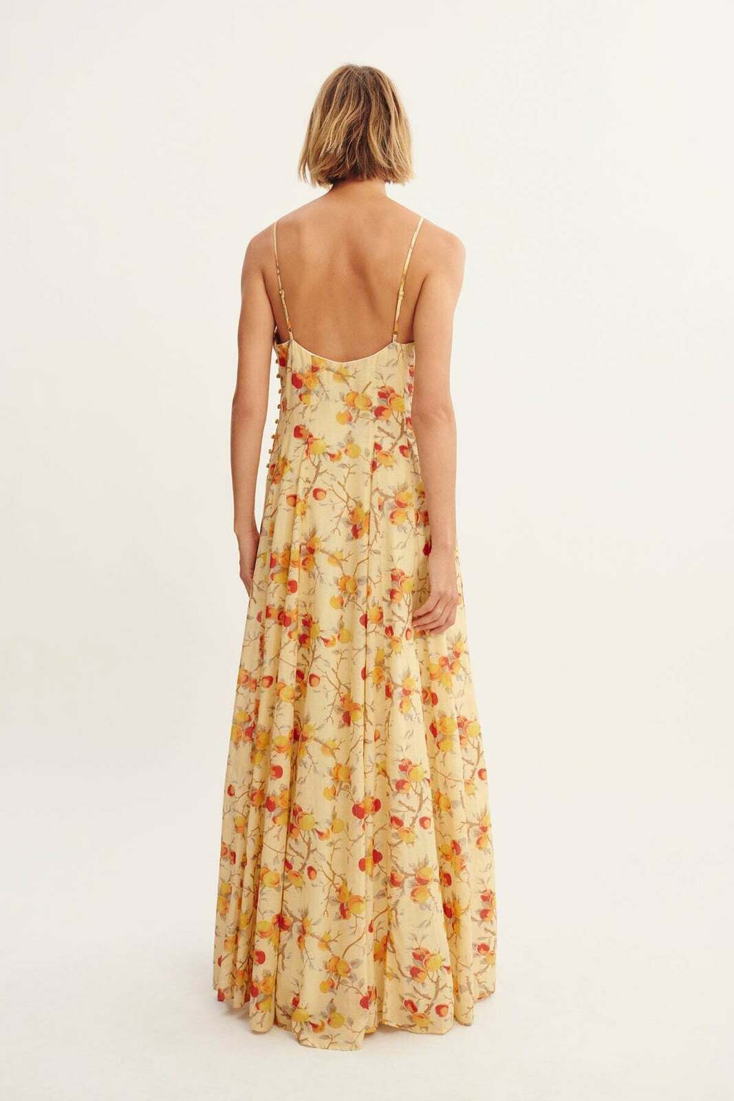 PALOMA MAXI DRESS - CITRUS FLORAL