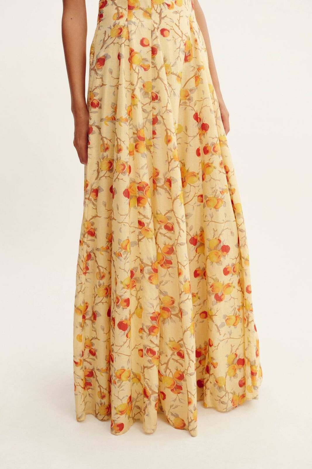 PALOMA MAXI DRESS - CITRUS FLORAL