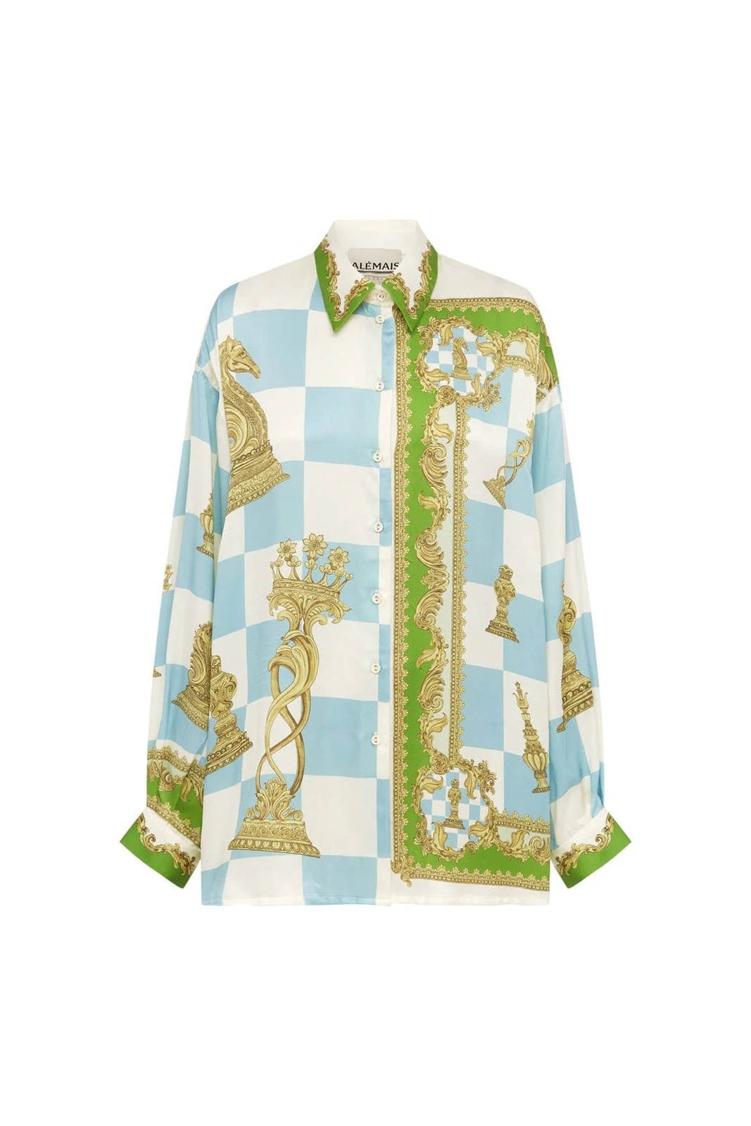 chessmate silk shirt 