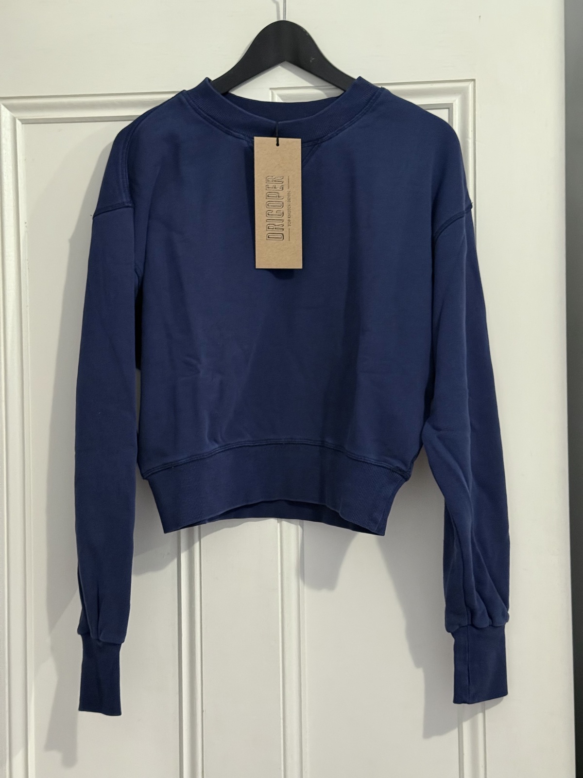 Gemma Navy Loose Sweater