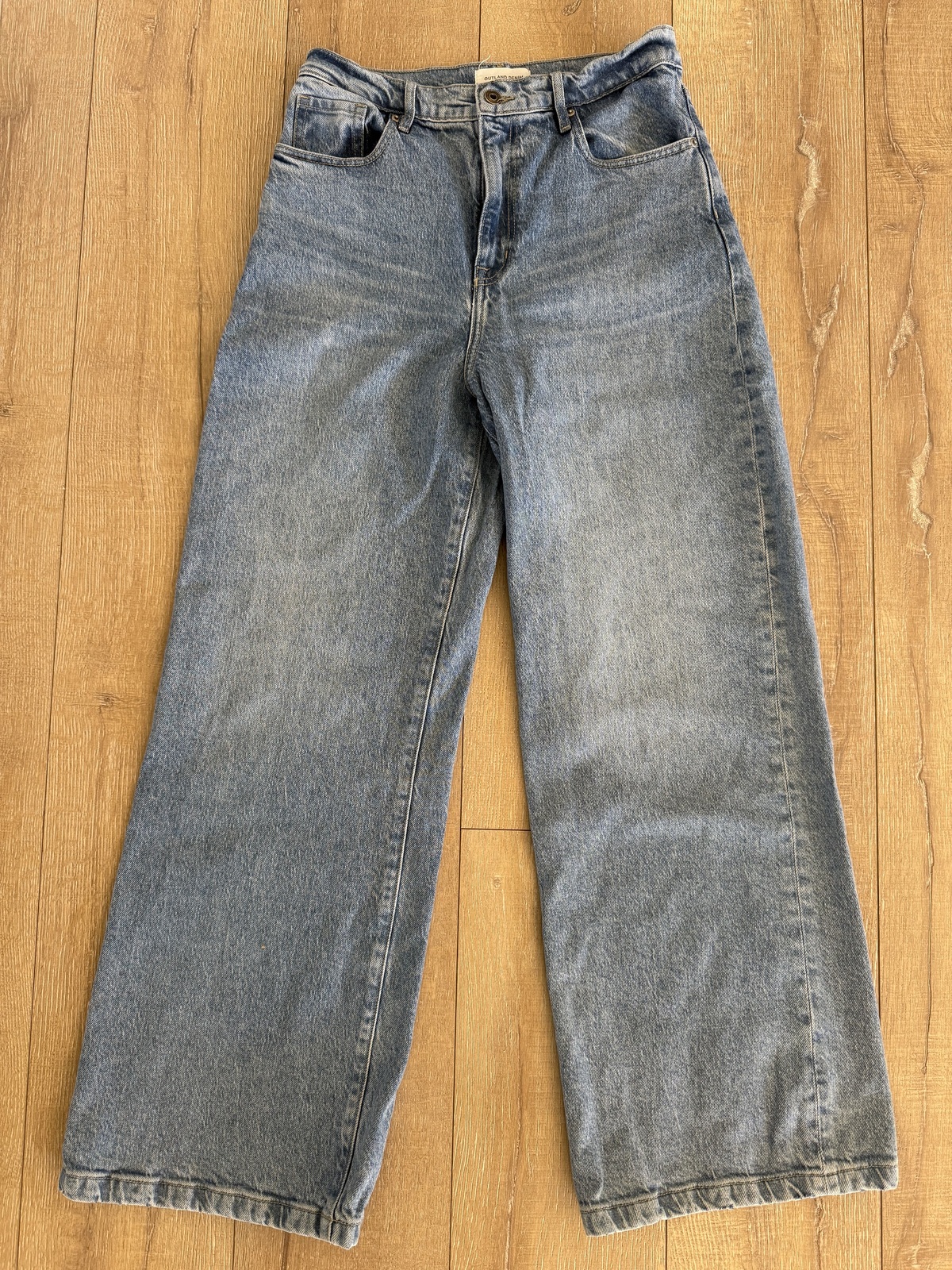 Ellie High Rise Wide Leg Jean - Era Blue