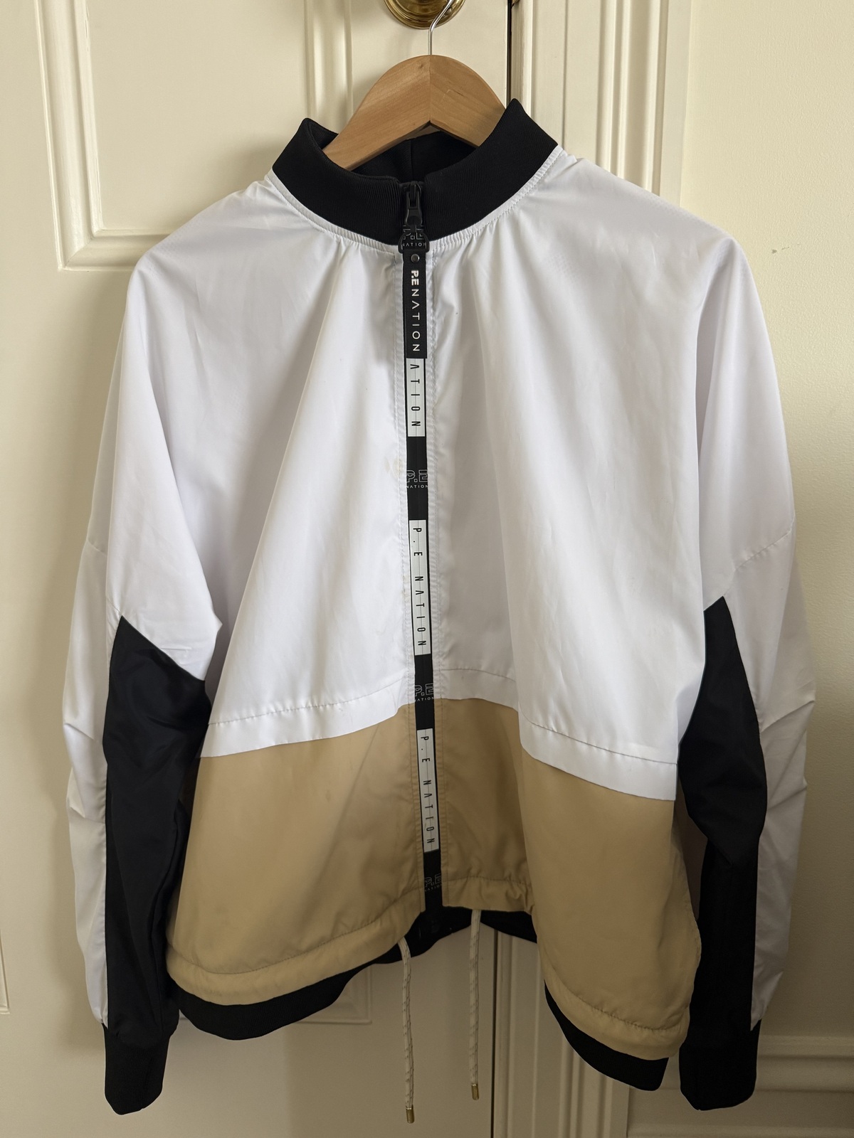 MOTION JACKET IN OPTIC WHITE