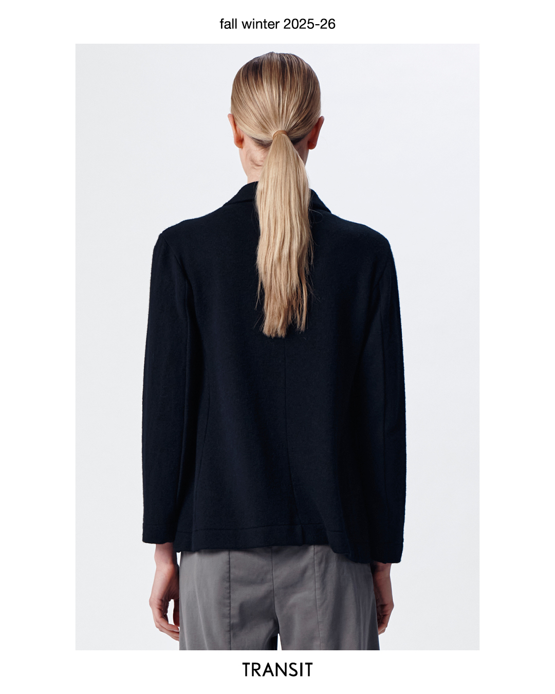Transit Woolen Blazer - Black Size 2 