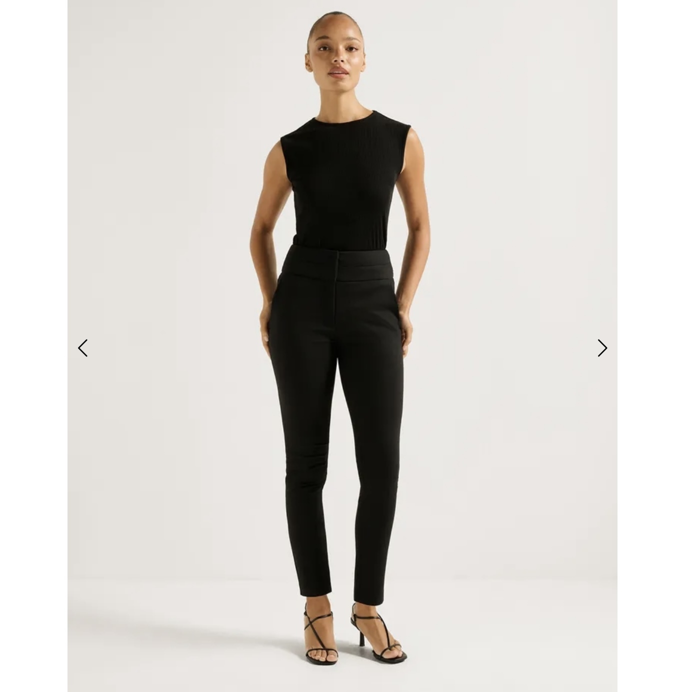  GEORGIA HIGH WAISTED PANT BLACK