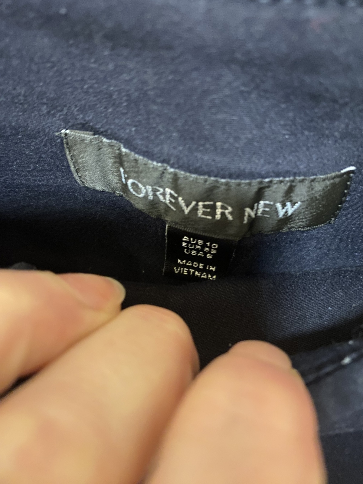 GEORGIA HIGH WAISTED PANT NAVY