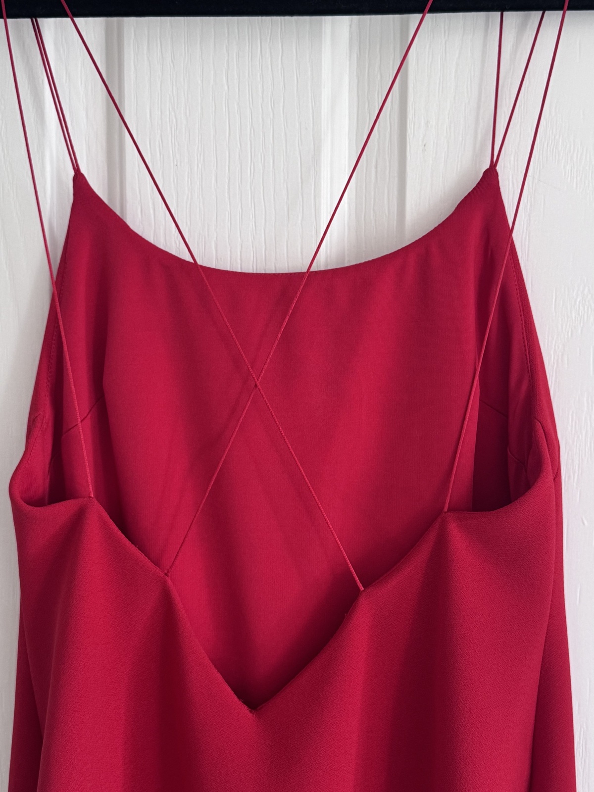 Florence Midi Dress in red