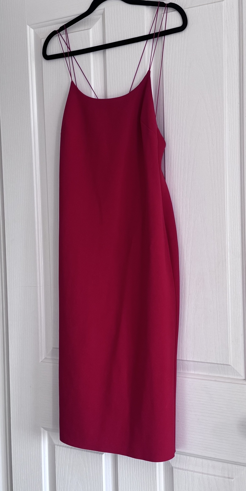 Florence Midi Dress in red