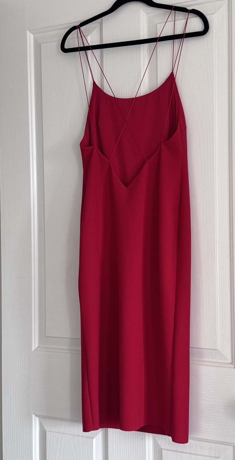 Florence Midi Dress in red