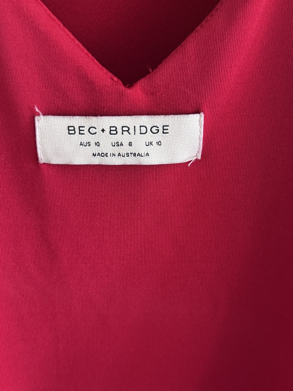 Florence Midi Dress in red