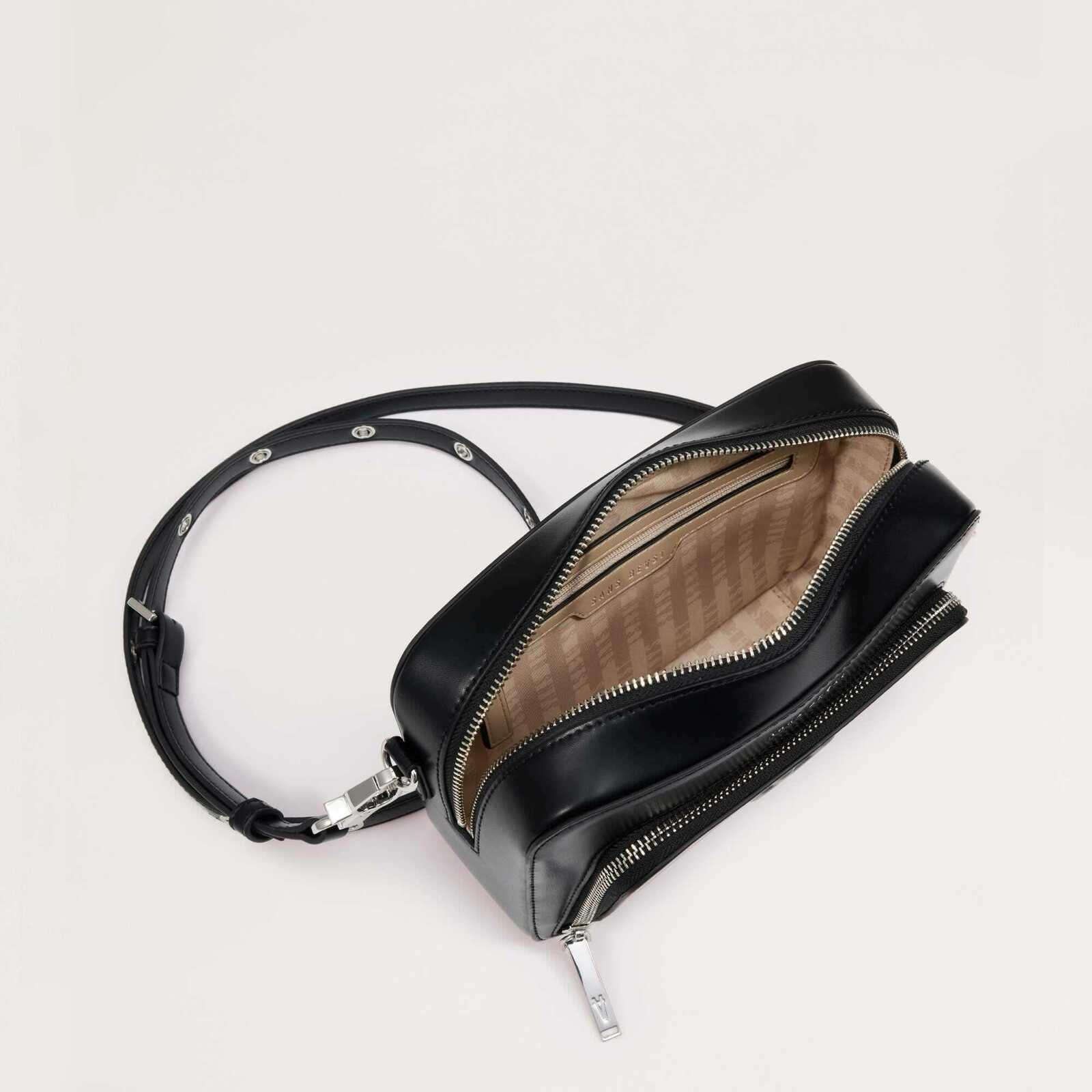 Sojourn Crossbody - Noir + Silver