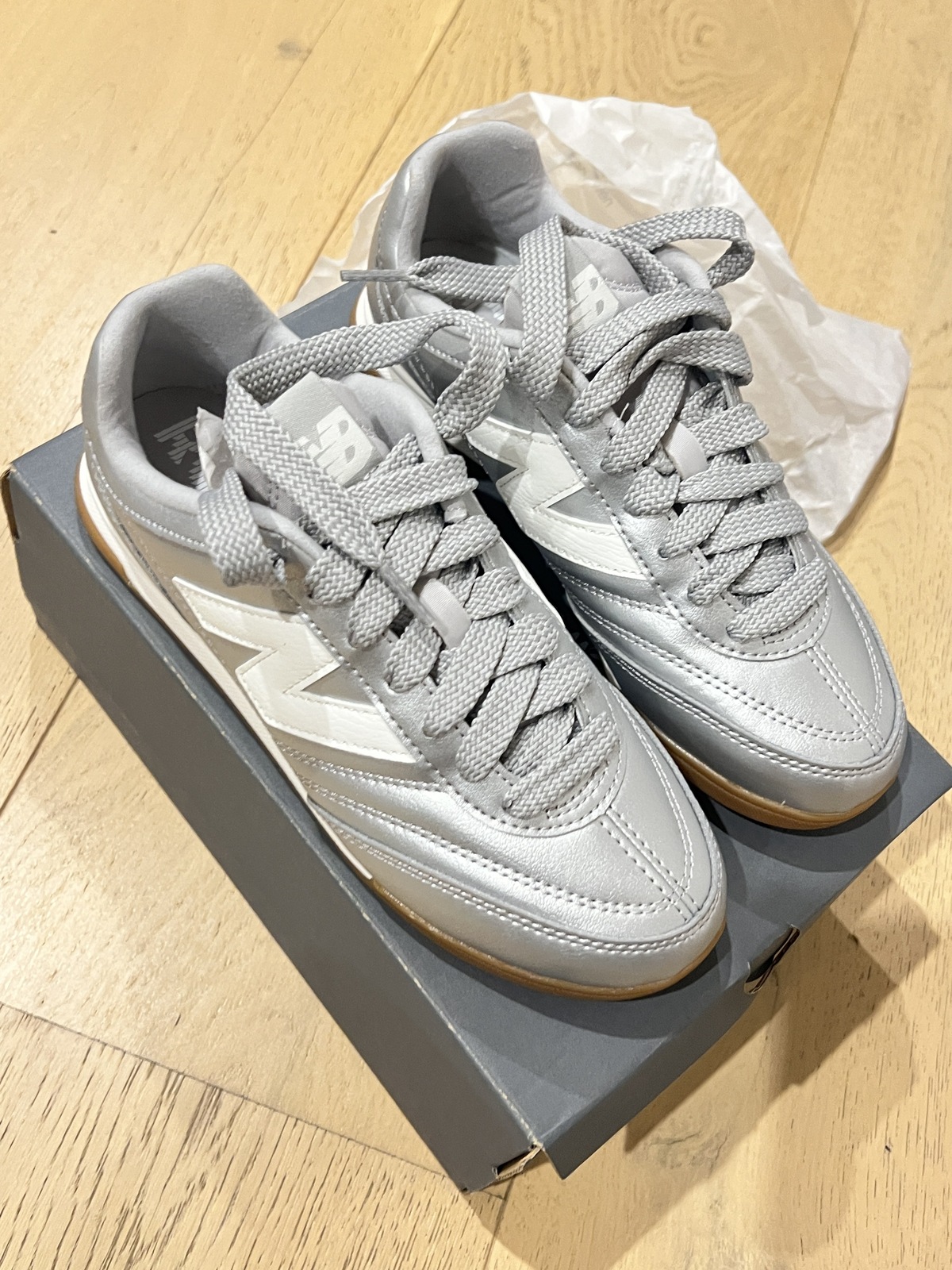 New Balance RC42 Metallic Silver