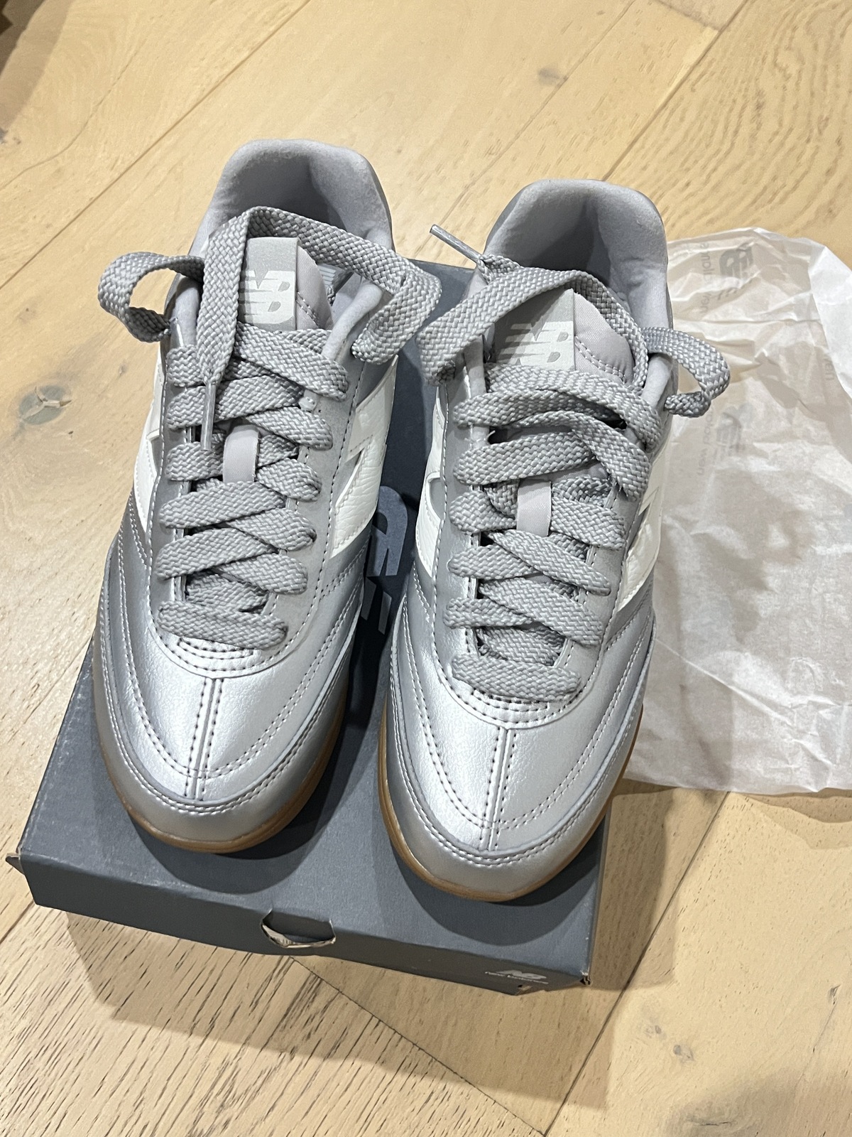 New Balance RC42 Metallic Silver