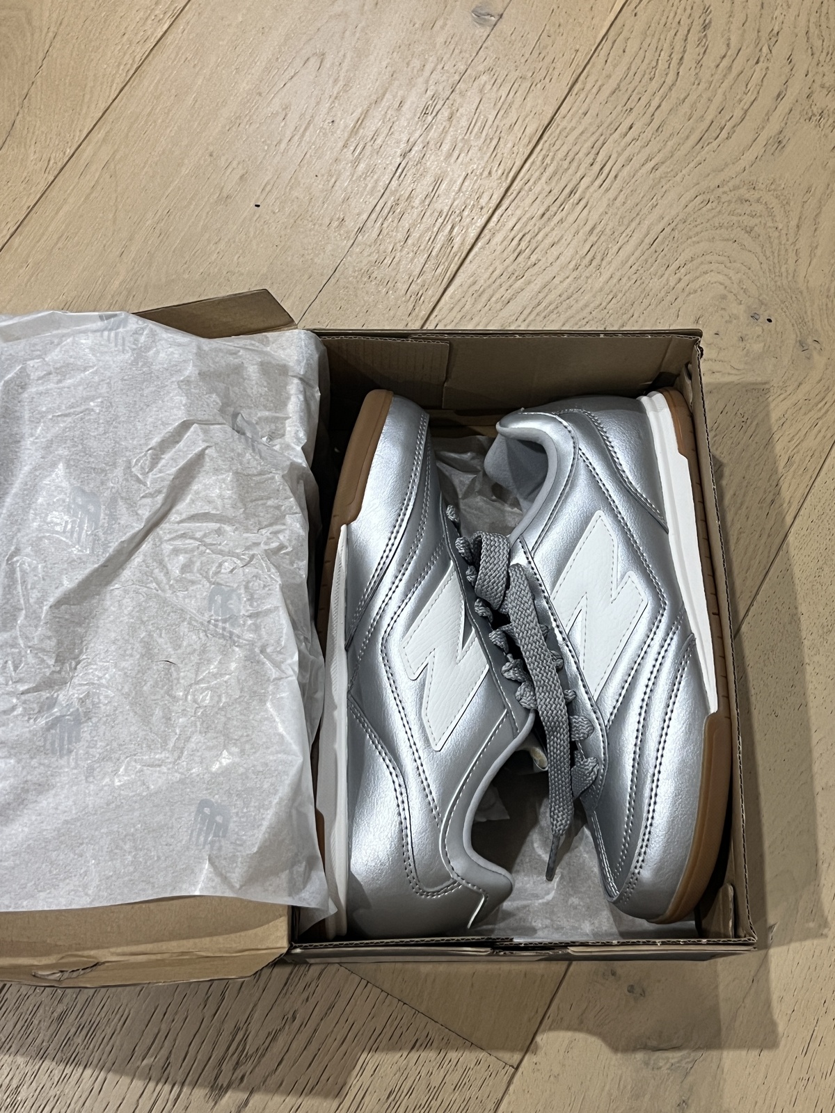 New Balance RC42 Metallic Silver