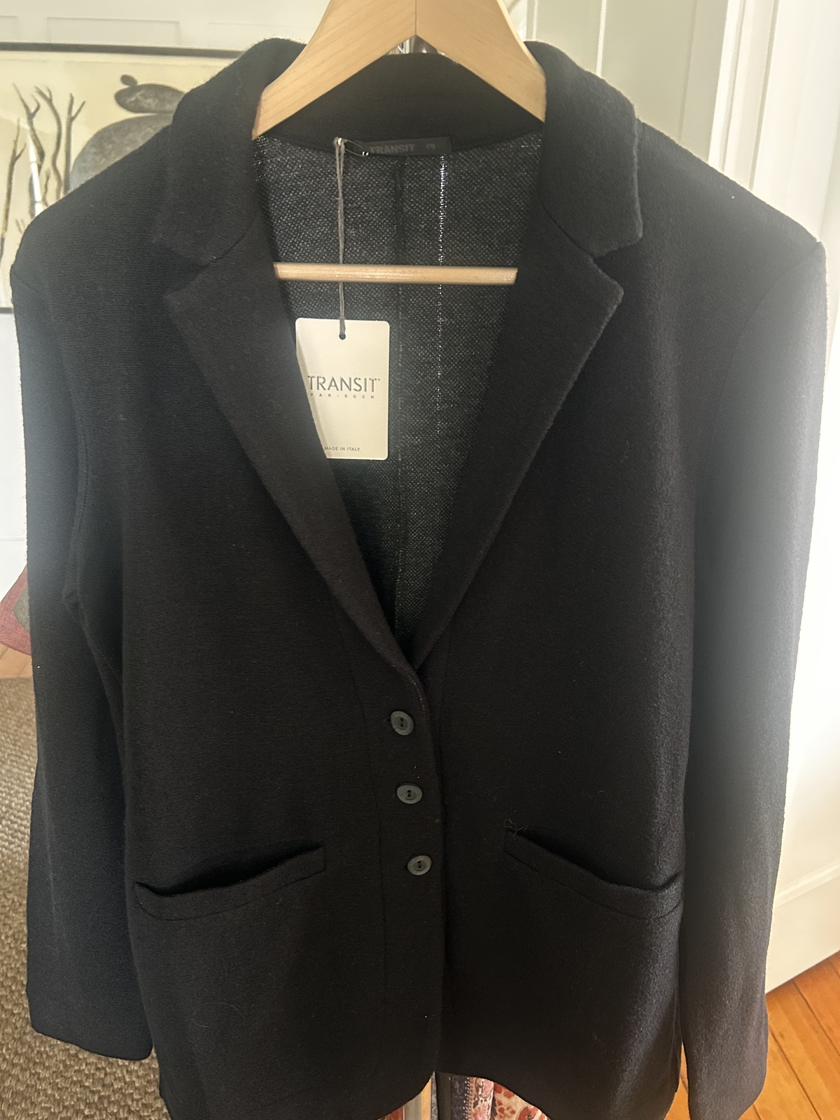 Transit Woolen Blazer - Black Size 2 