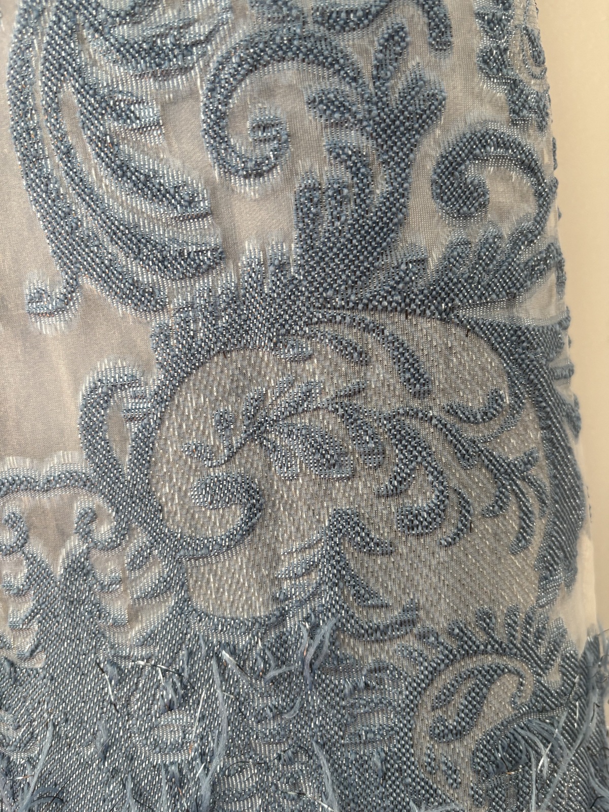 Brocade Feather Skirt - Medium 