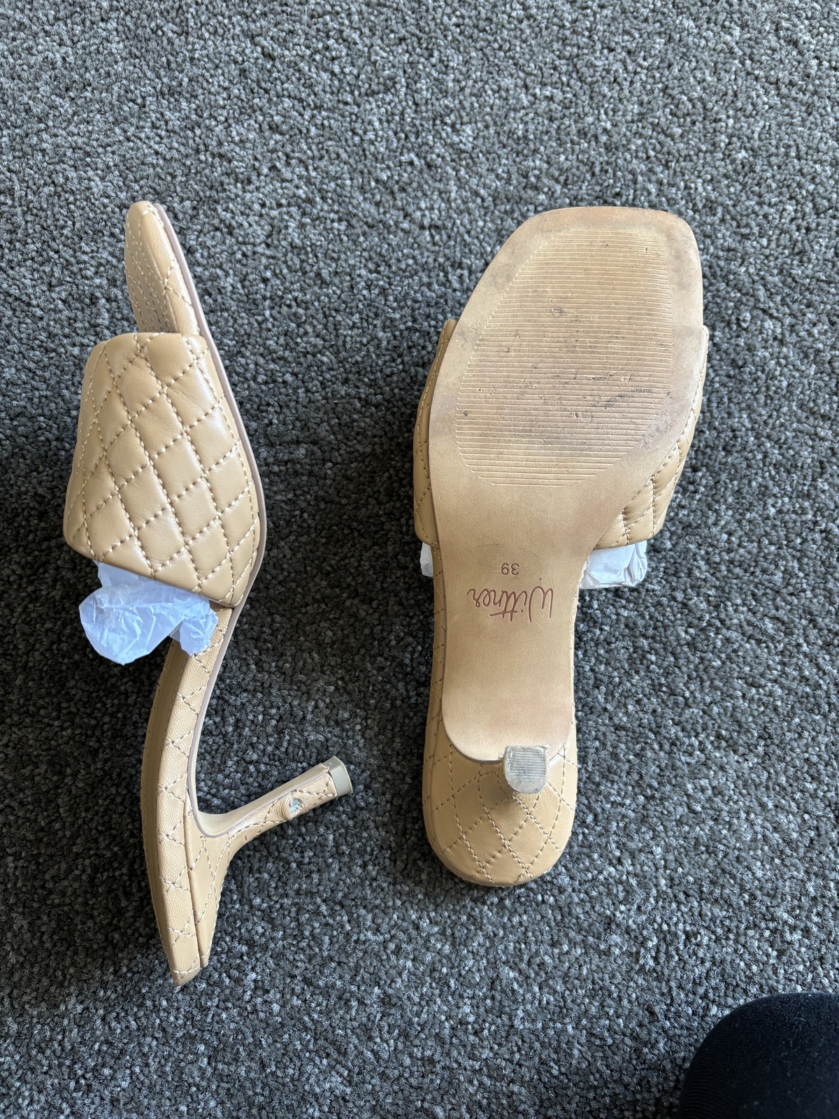 Cloud Camel Nappa LTH mules