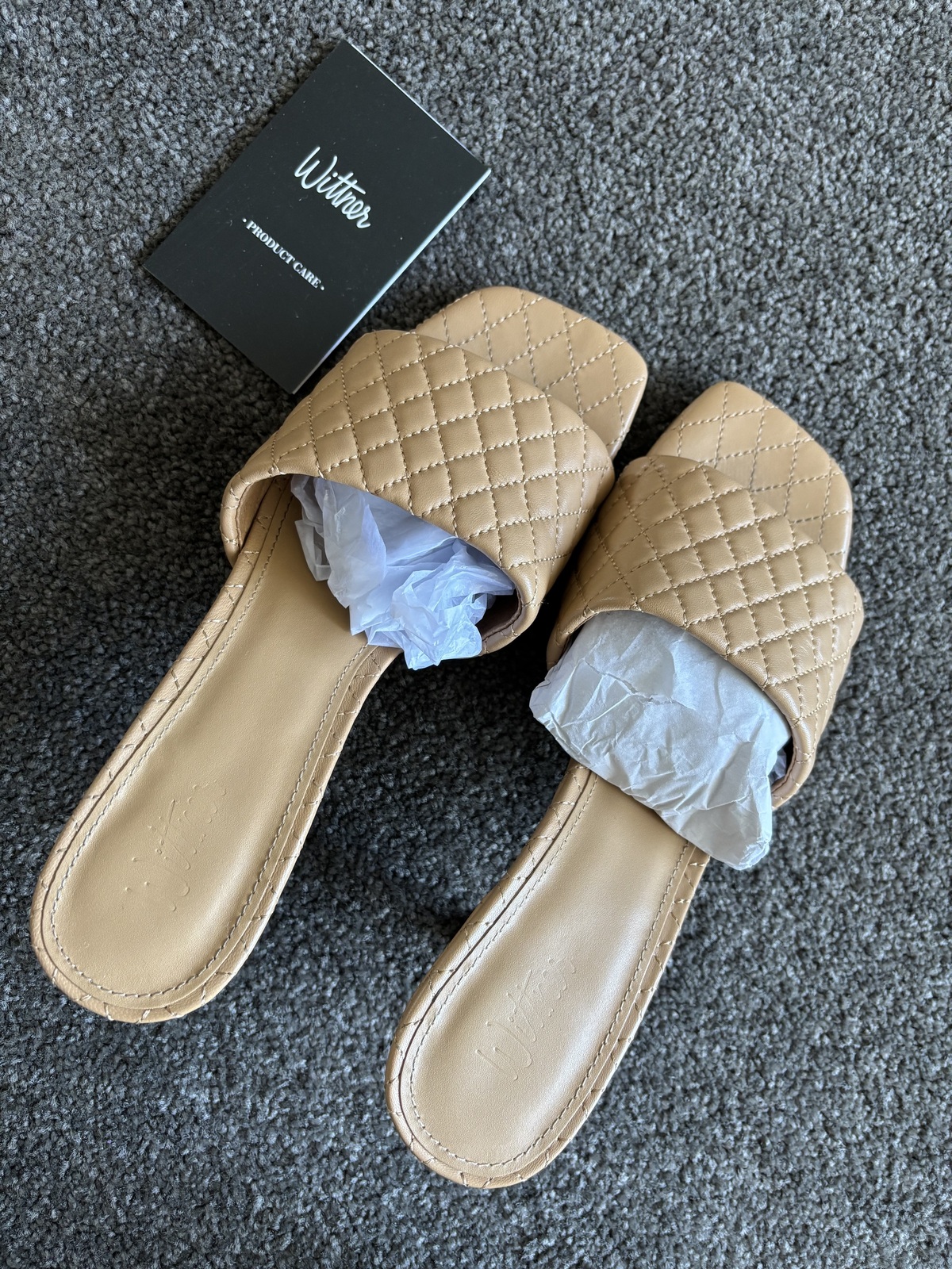 Cloud Camel Nappa LTH mules