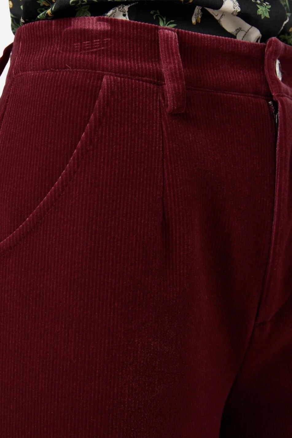 Merlot Corduroy Pants