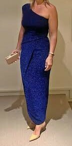  Valedictory dress in Sapphire