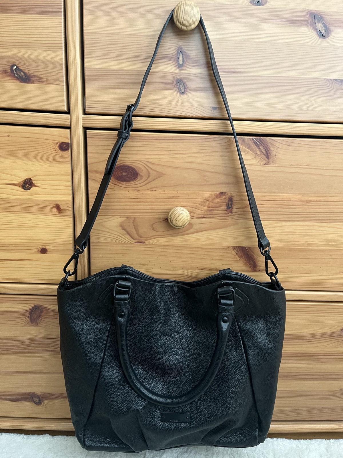 Black Leather Bag