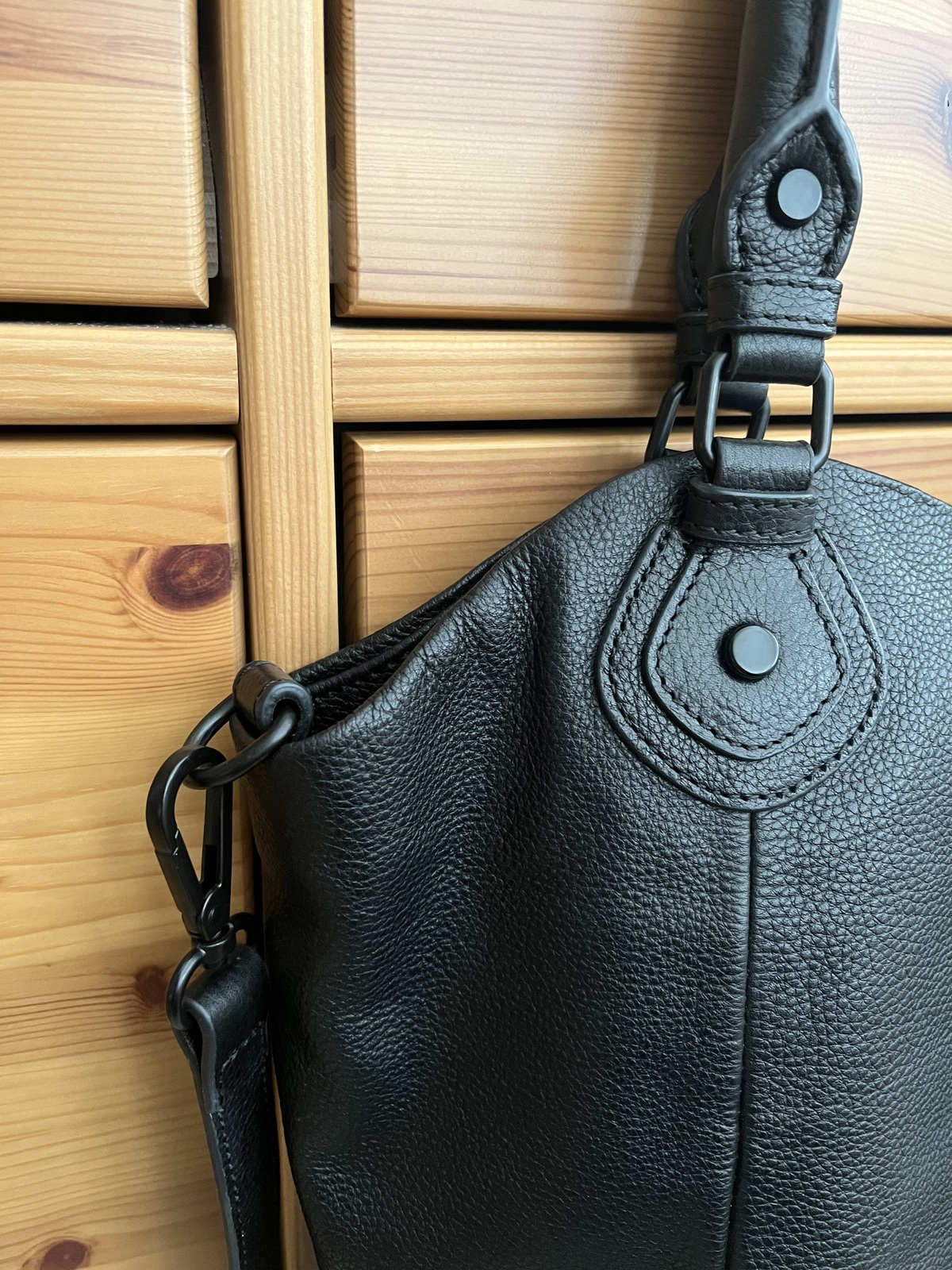 Black Leather Bag