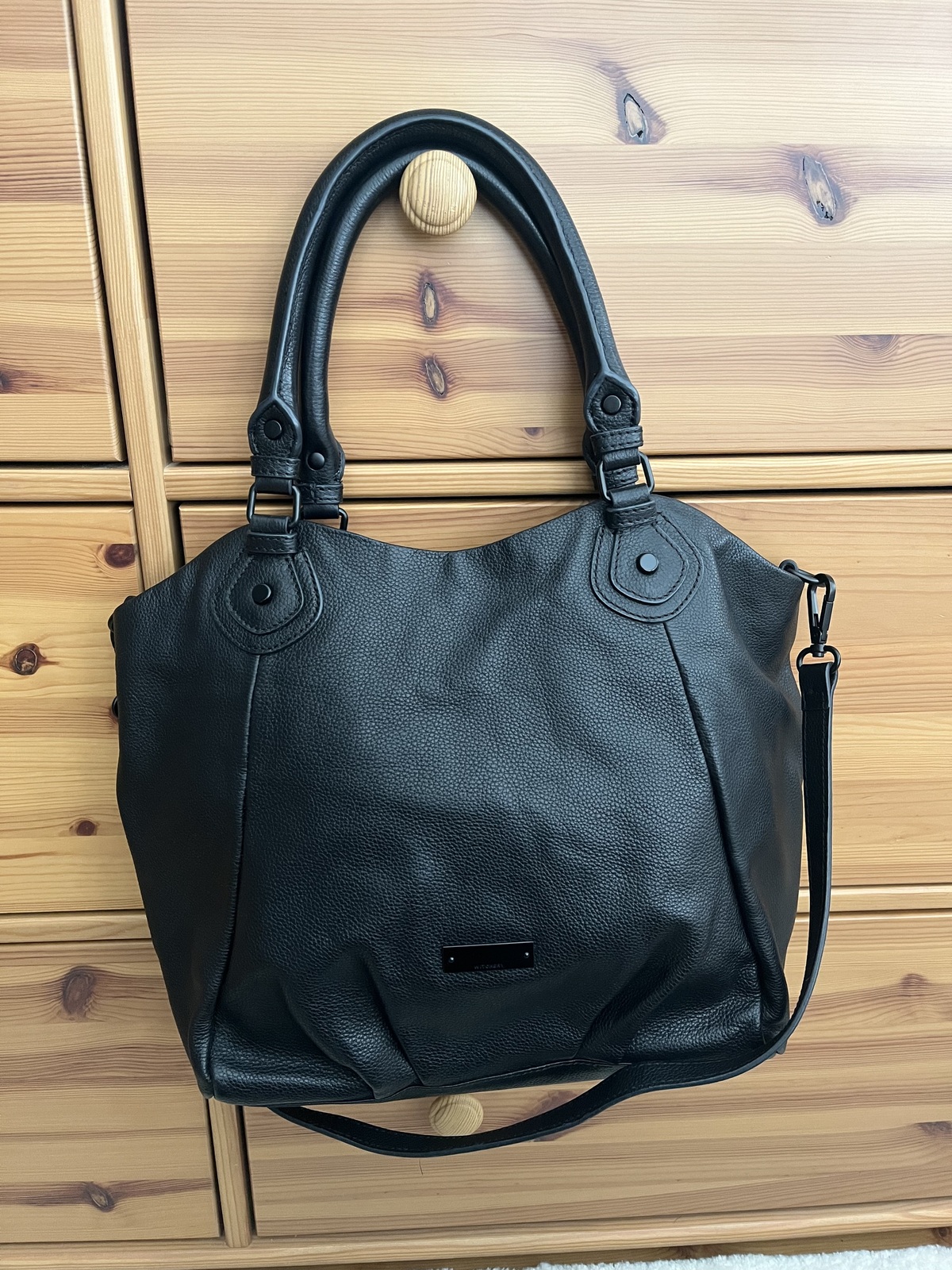 Black Leather Bag