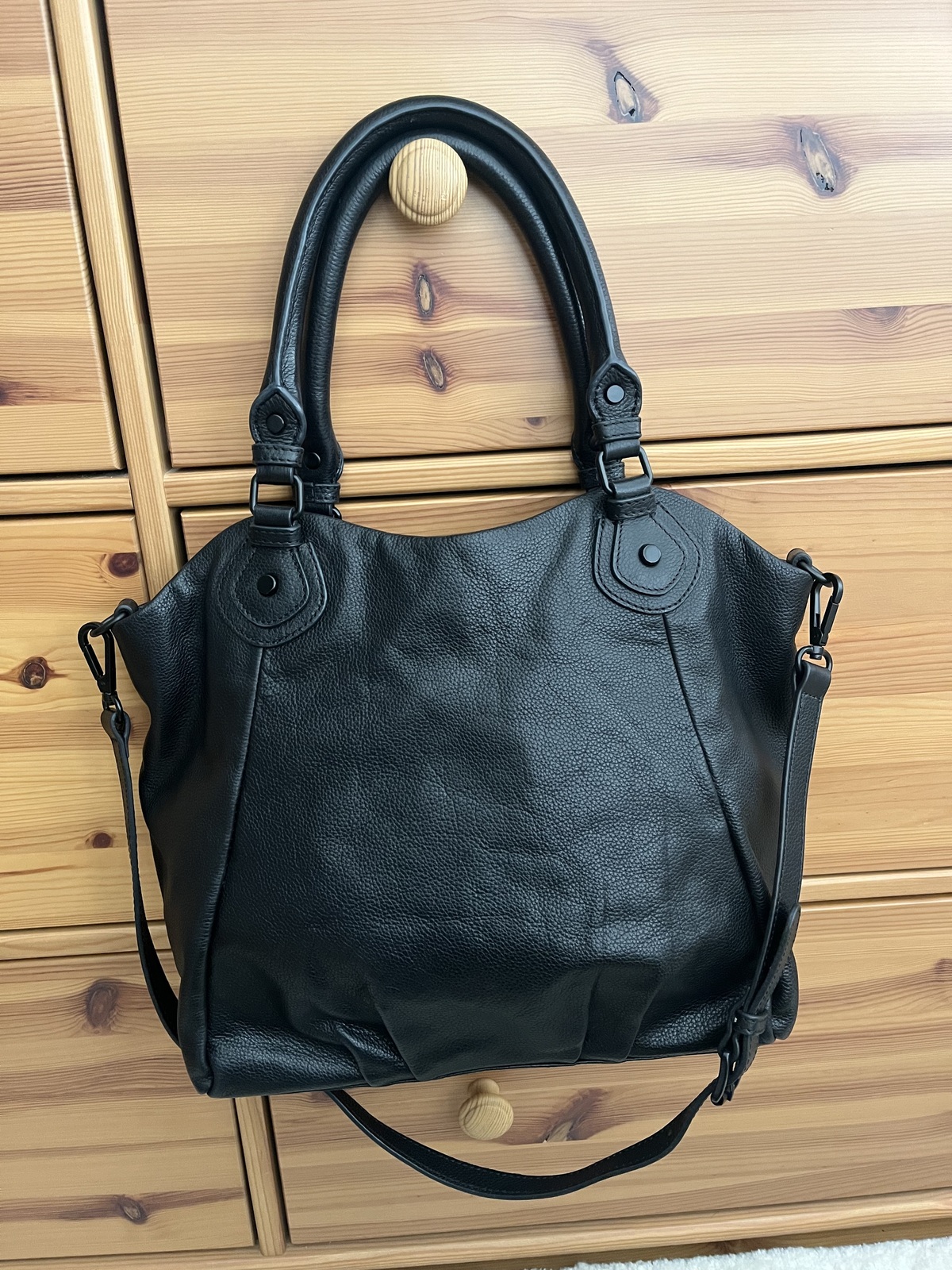 Black Leather Bag