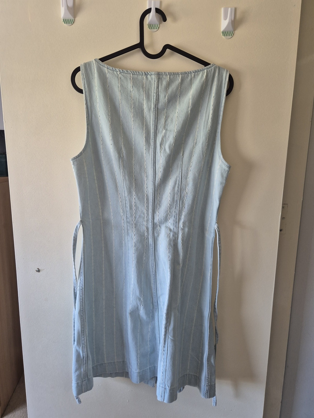 A-Line Denim Mini Dress