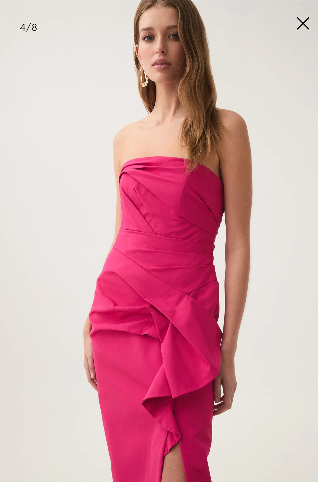 Roma Draped dress