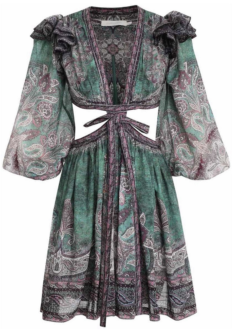 Anneke Ruffle Mini Dress OP