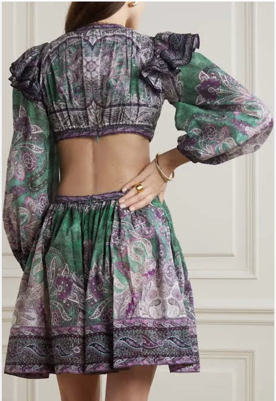 Anneke Ruffle Mini Dress OP