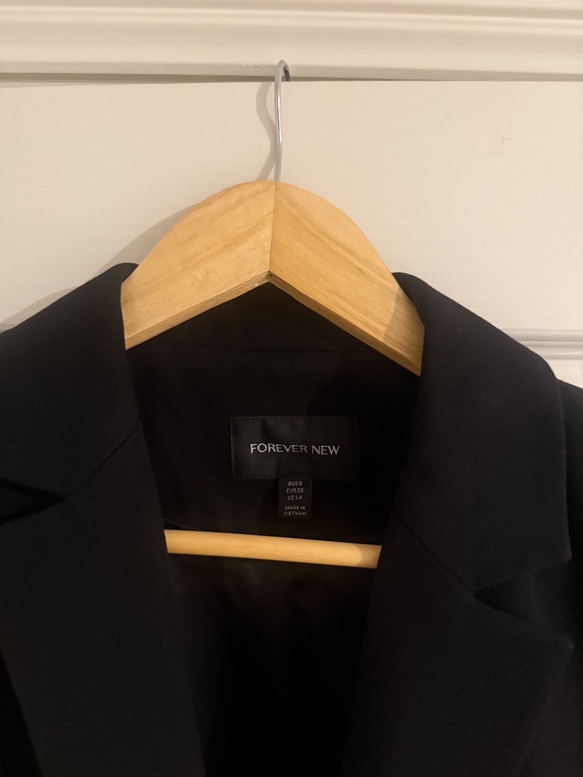 Celina Double Breasted Blazer - Black