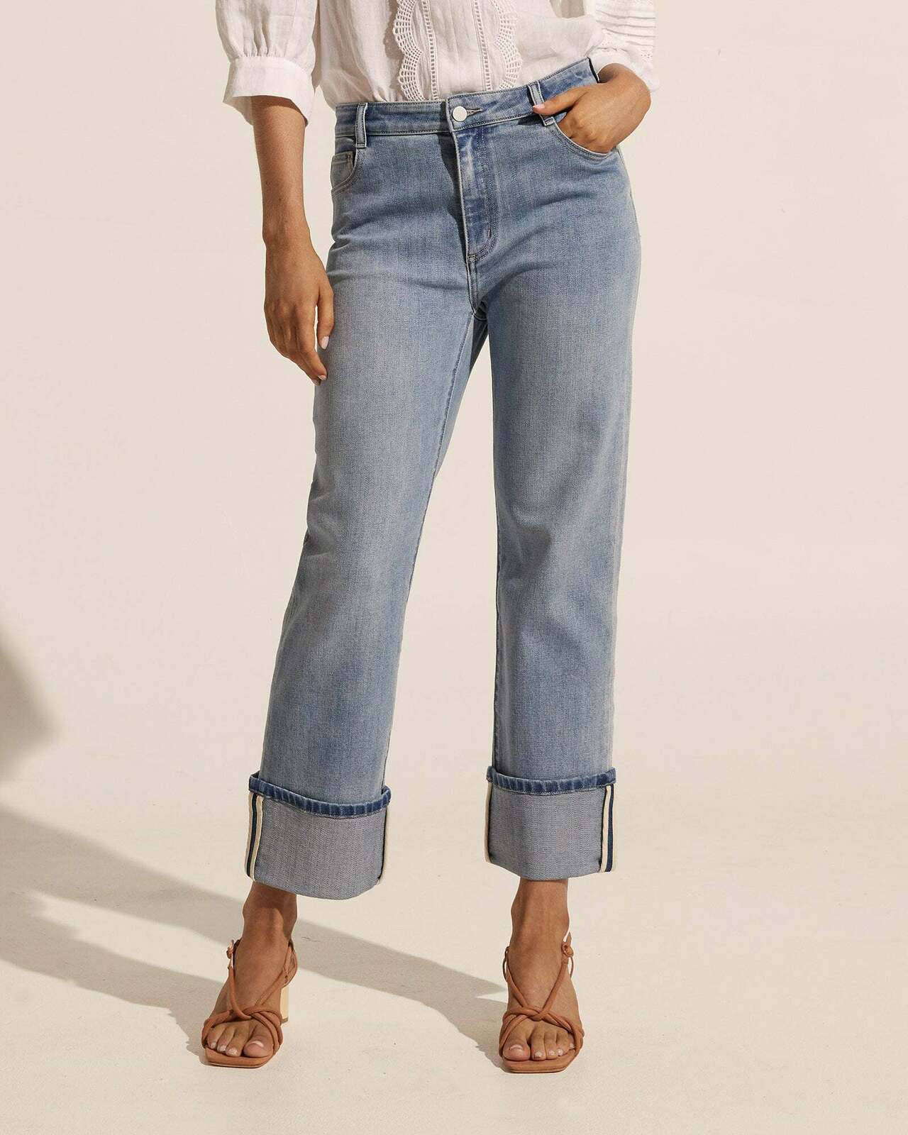 journey pant - washed denim size 1