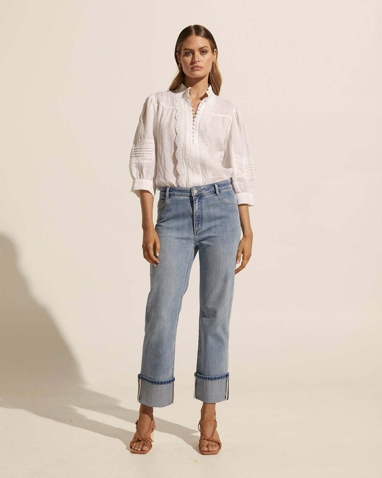 journey pant - washed denim size 1
