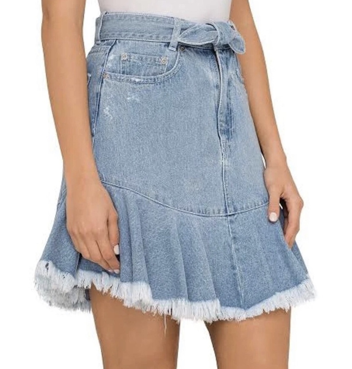 Tulsi Jean Skirt 0 XS