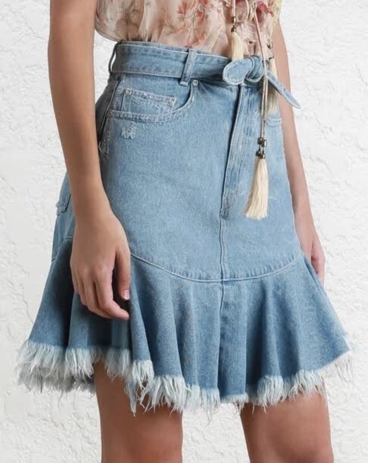 Tulsi Jean Skirt 0 XS