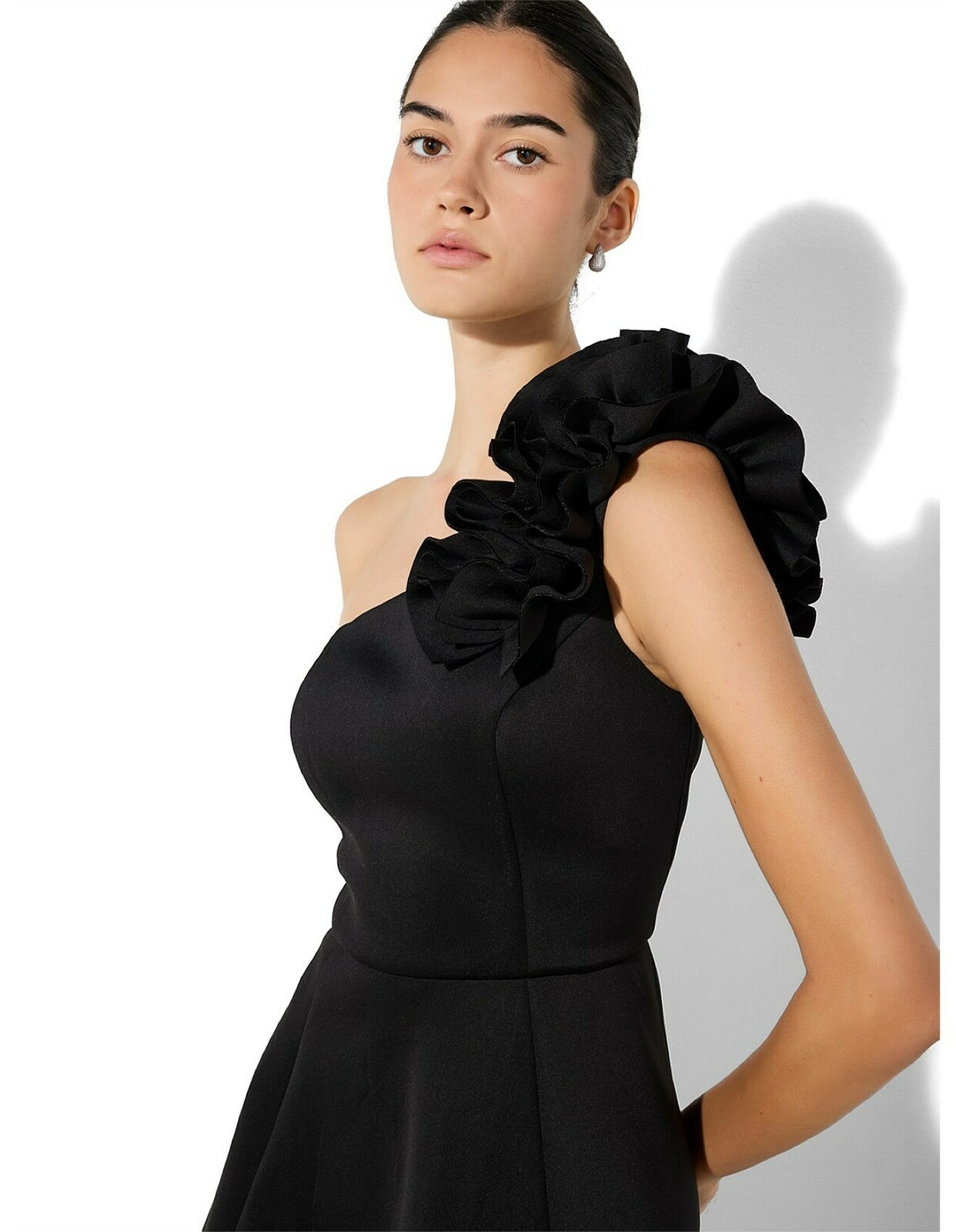 Skye Black Cocktail Dress Black Size 14