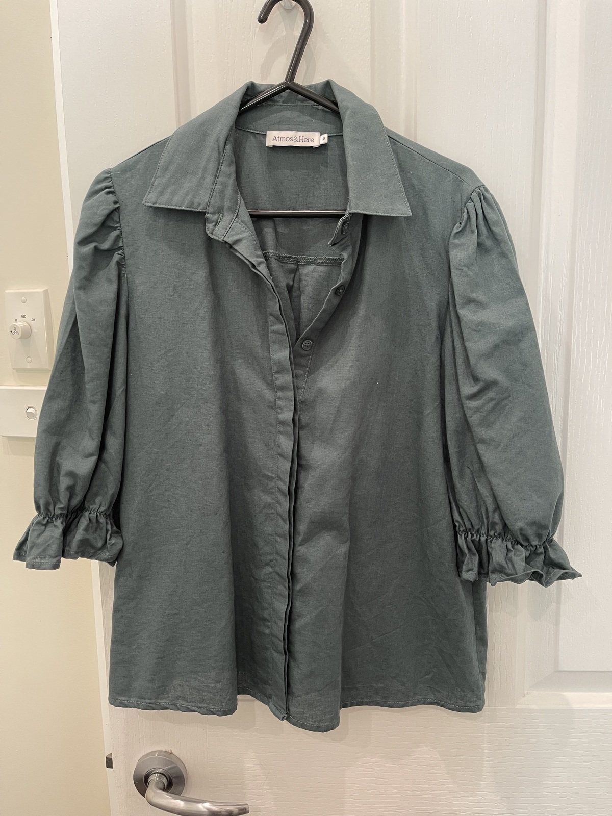 Dahlia Linen Blend Blouse